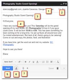 Как правильно написать и отправить электронное письмо